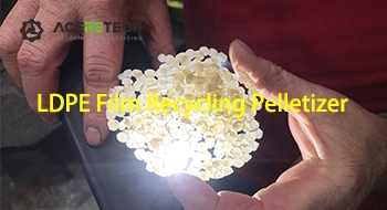 LDPE film Recycling Compacting and Pelletizing Machine