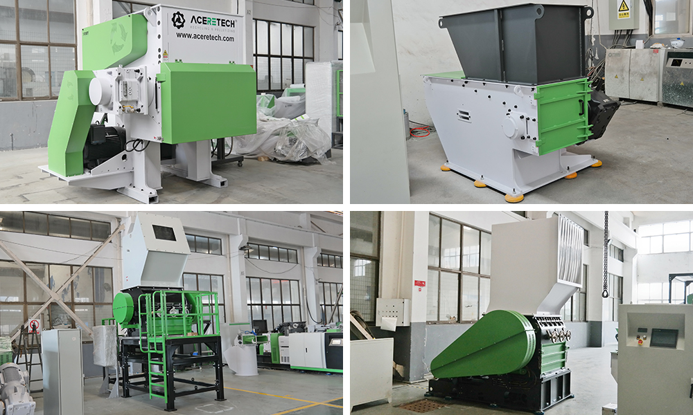 Plastic Shredding and Crushing Machines from Aceretech
