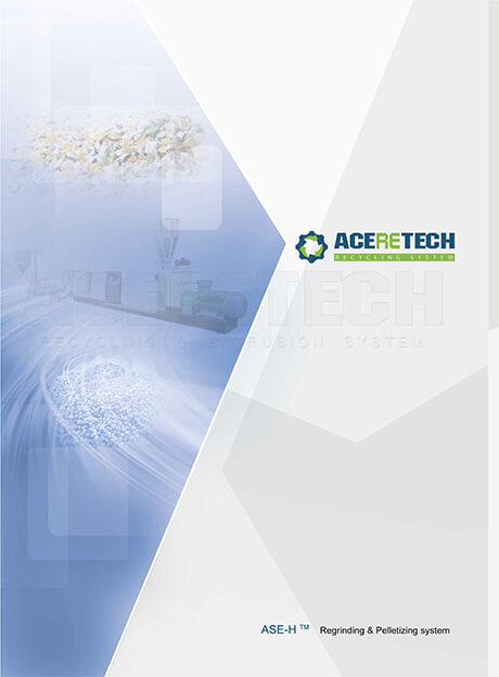 Aceretech ASE-H Single screw extruder recycling machine