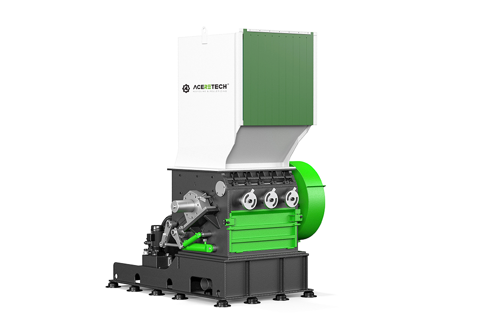 GE Plastic Recycling Shredder Machine For Waste Management