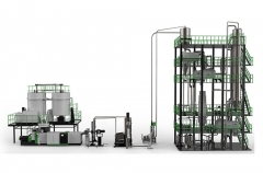 Máquina de granulación plástica reciclada residuos del animal doméstico de SSP (continuidad) para aumento de IV