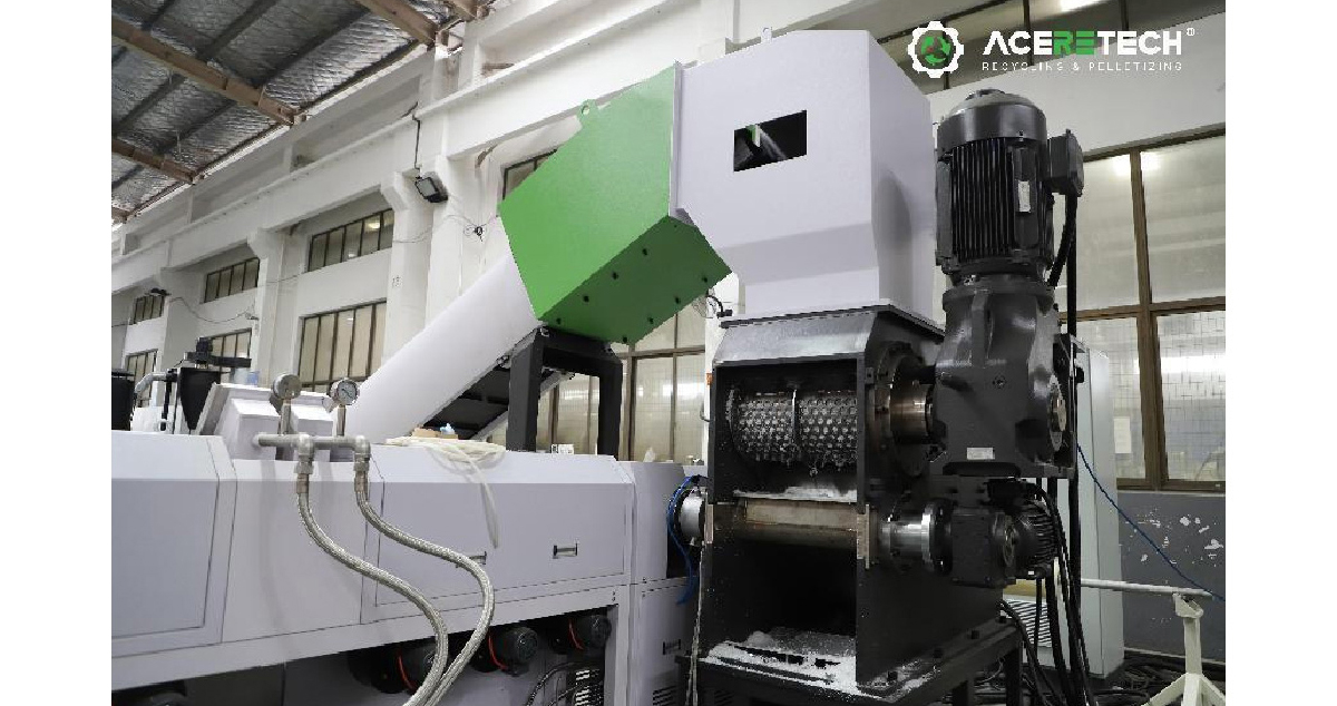 Efficient Post industrial LDPE film Recycling with Aceretech ASP 2-in-1 ...