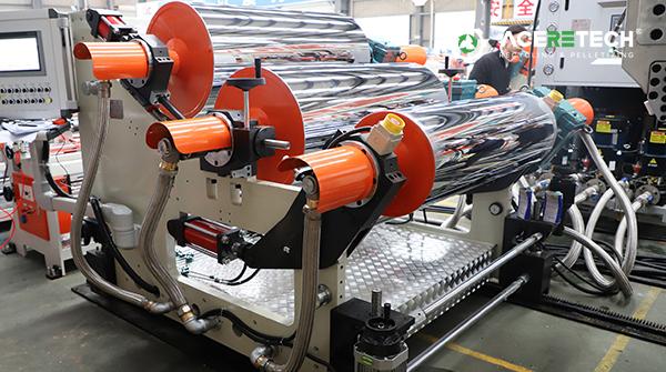 Food-Grade rPET Sheet Extrusion Line | PET Bottle Recycling Solution - Aceretech Waste Recycle Equipment Supplier