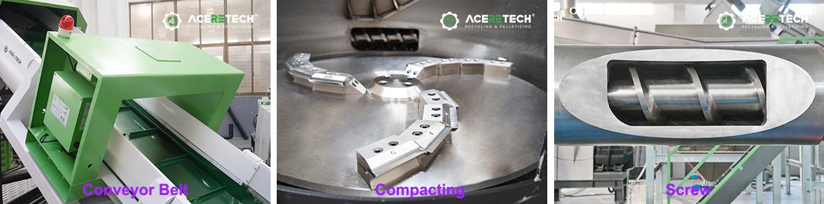 aceretech acs series pelletizers details