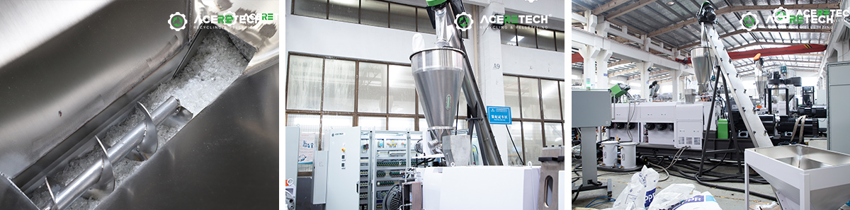 ase plastic pelletizing machine