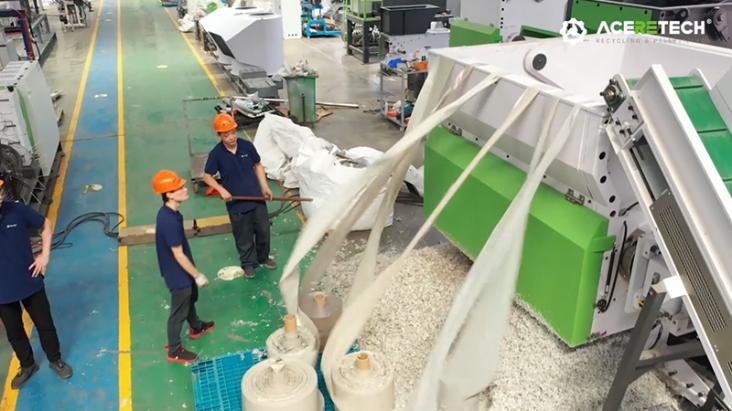 Image of Plastic Film Shredder Appearance