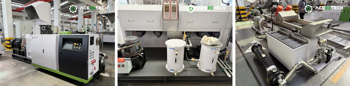 ACSS Plastic Recycling Pelletizing Line — Detailed Views