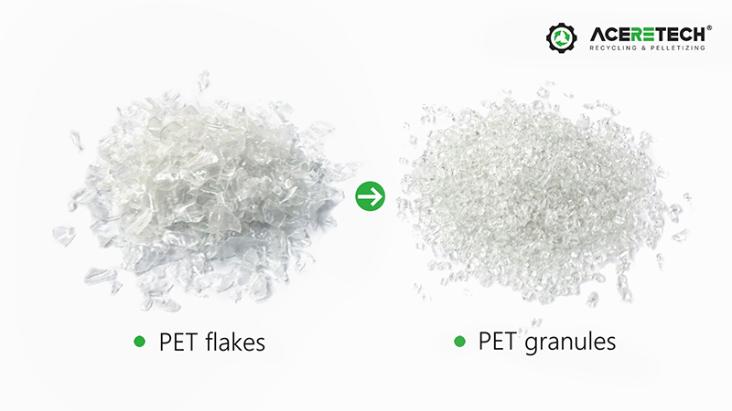 Image: Recycled PET Plastic Granules
