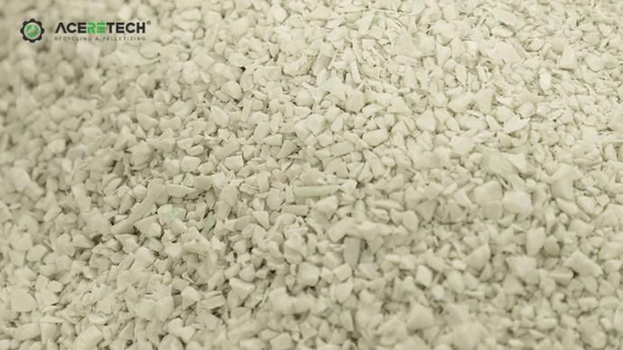 Images of the crushed head material