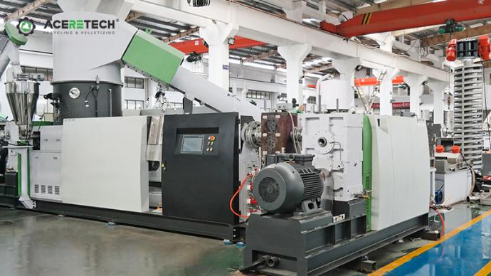 Double-Stage plastic pelletizing machine