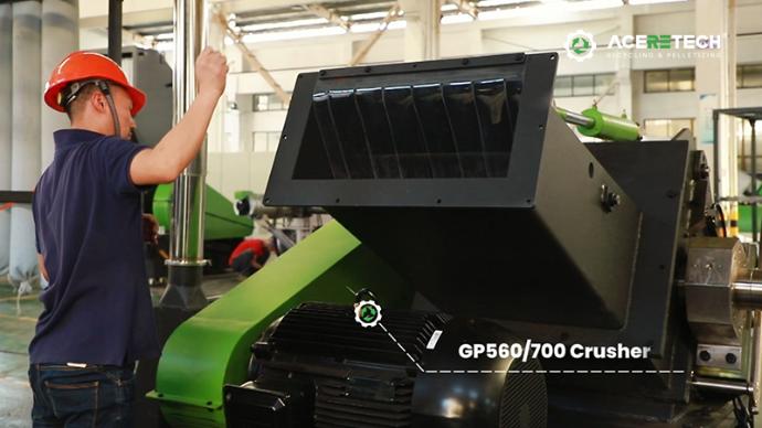 Appearance of the GP Plastic Crusher