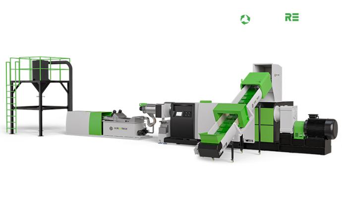 PP woven bag in-plant pelletizing