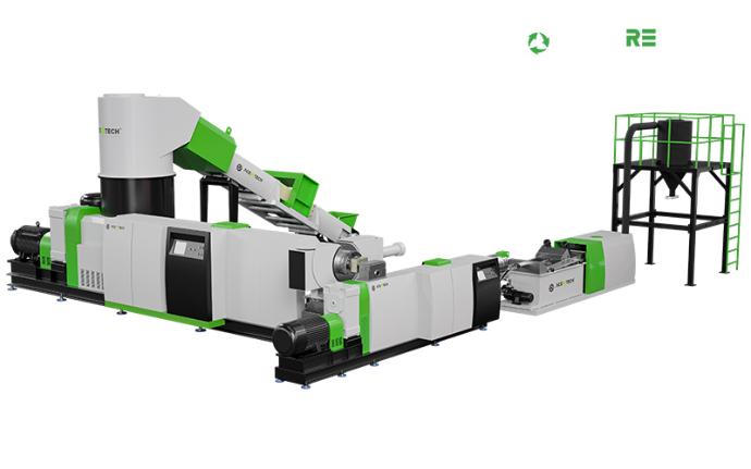 PP woven bag pelletizing