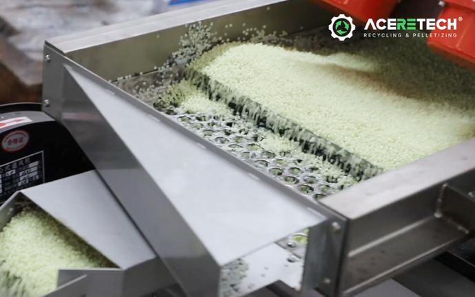 PP woven bag in-plant pelletizing
