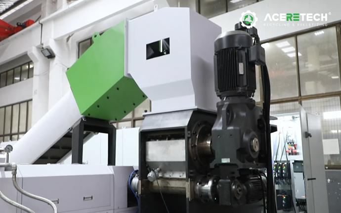 PP woven bag in-plant pelletizing