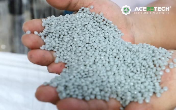 PP woven bag pelletizing