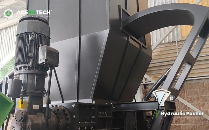 rigid plastic shredder