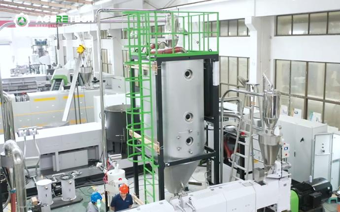 PET Bottle Flake Pelletizing Machine
