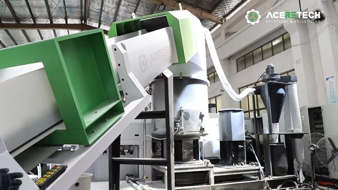 Plastic Foam pelletizing