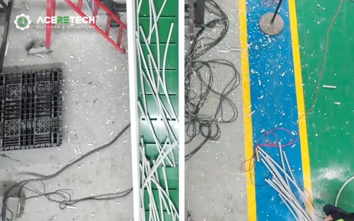 Plastic Pipe Washing Line