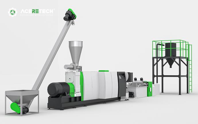 plastic pelletizing machine