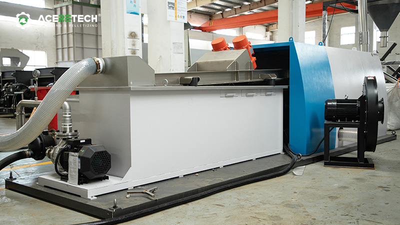 double stage plastic pelletizing machine
