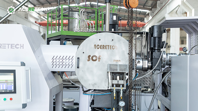 ACSS double-stage plastic pelletizing machine
