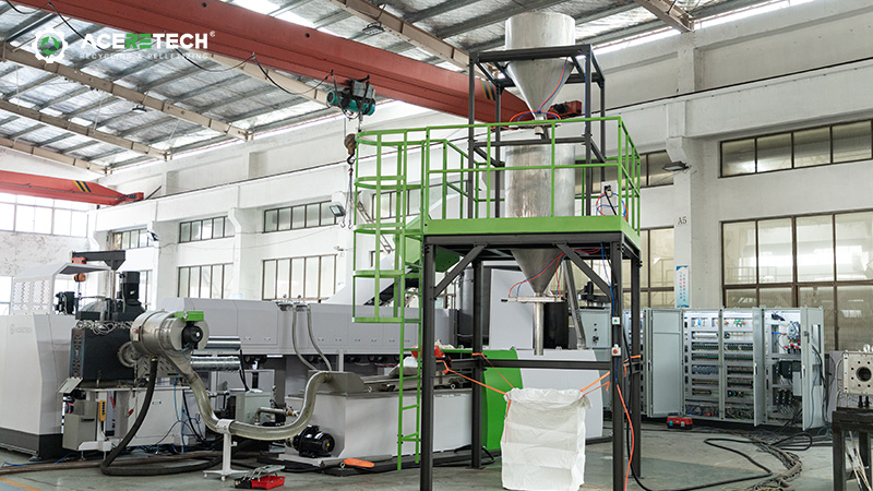 ACSS double-stage plastic pelletizing machine