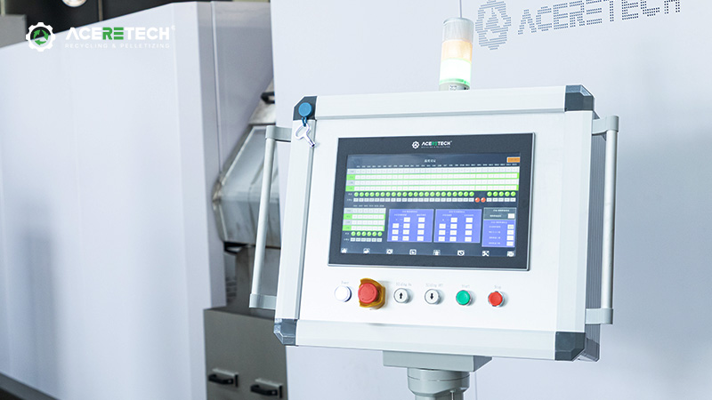 ACSS double-stage plastic pelletizing machine