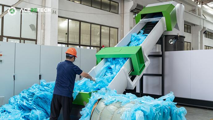 ACSS double-stage plastic pelletizing machine