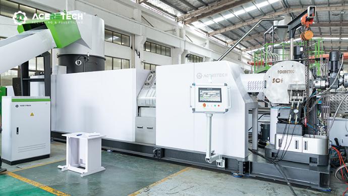 ACSS double-stage plastic pelletizing machine