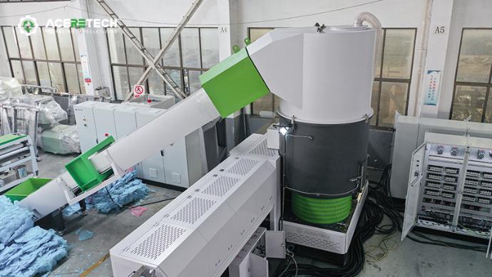 ACSS double-stage plastic pelletizing machine