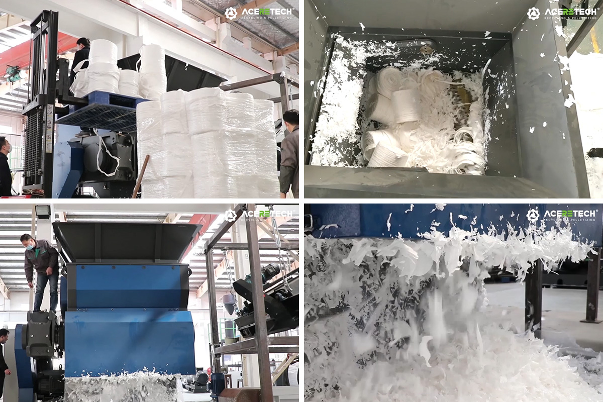 HS plastic shredder