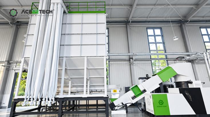 BOPP film recycling pelletizing machine