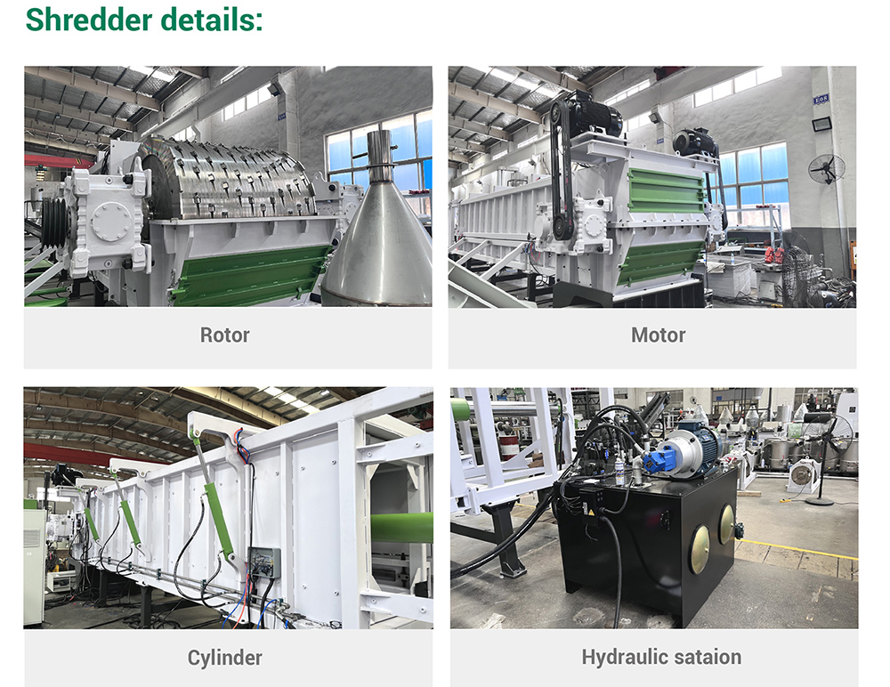 Trituradora de tubos grandes: Innovación en reciclaje por ACERETECH