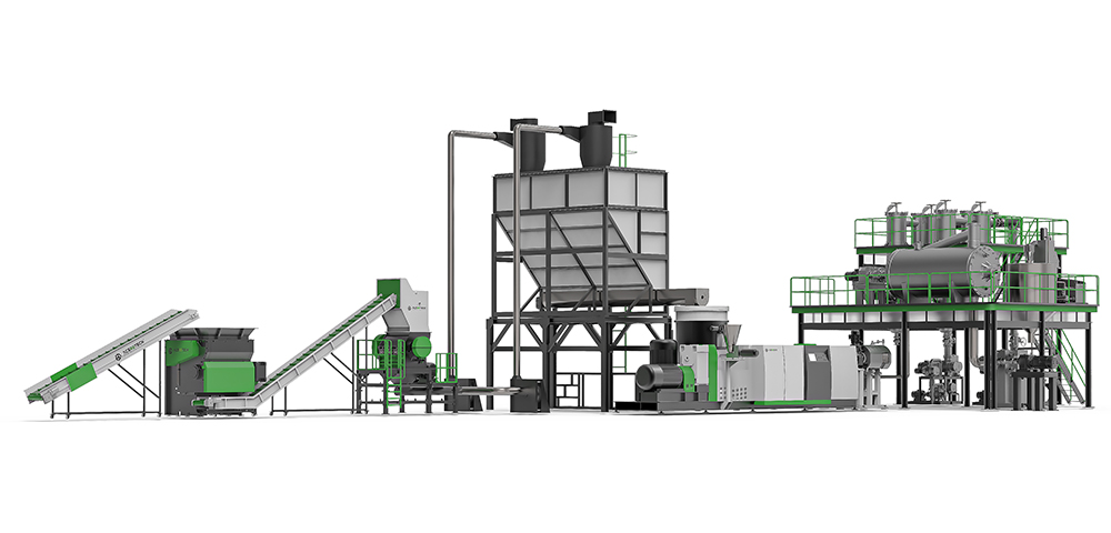 pet pelletizing machine