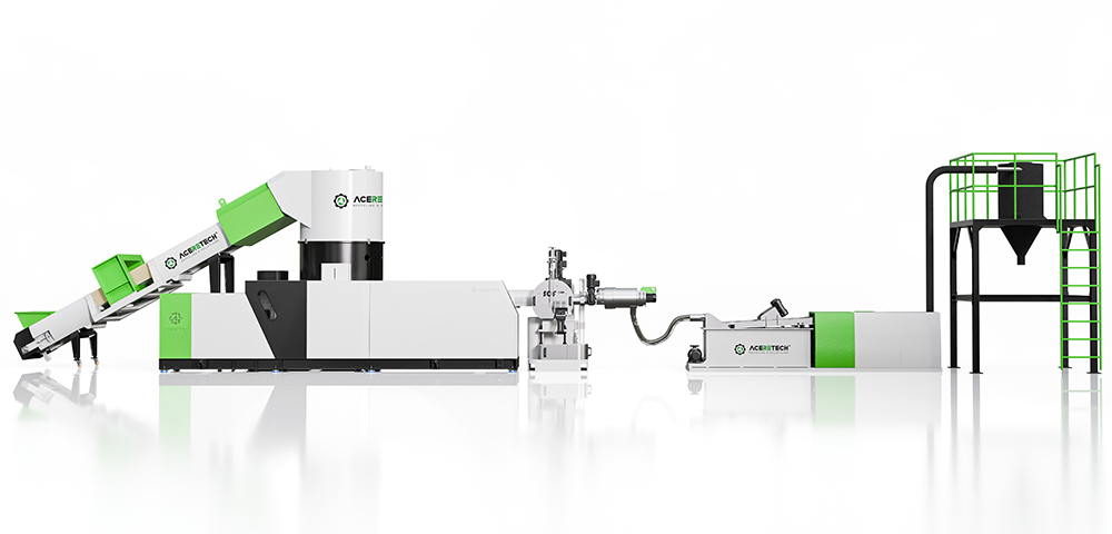 plastic recycling machine for sale