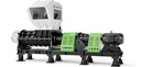 PET/PA Fabric / Fiber / Filament Friction Granulation Line