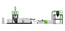 ASE Single Screw Extruder Rigid Plastic Recycling Pelletizing Machine