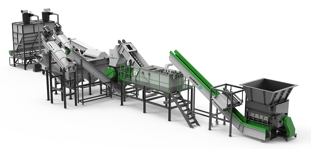 PP Woven Bag Recycling Washing  Line